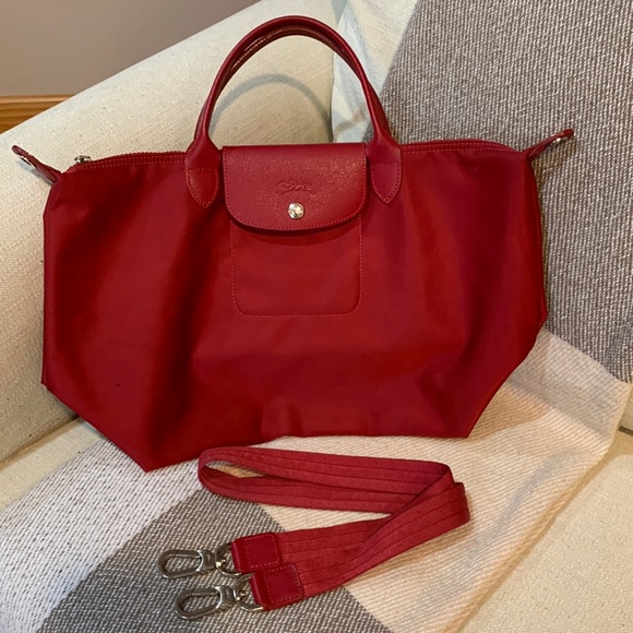 Authentic Long Champ with Body Strap - Picture 1 of 7